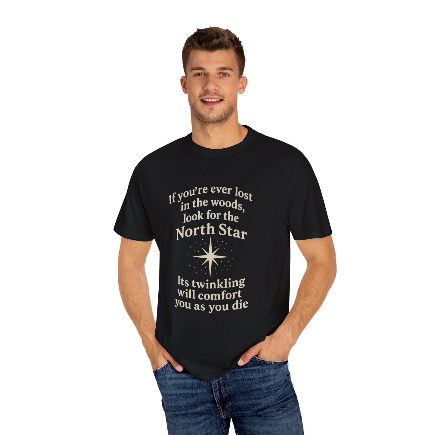 Guiding Star T-Shirt - Adventure Apparel, Inspirational Gift, Nature Lover's Tee, Hiking Gear, Casual Style