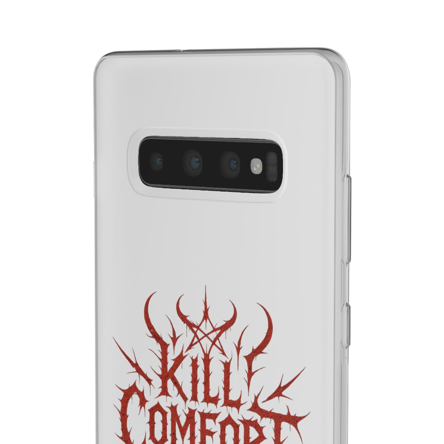 Edgy Flexi Cases for Tough Love | Gothic Phone Cover, Grunge Gift, Alternative Style, Unique Design, Kill Comfort