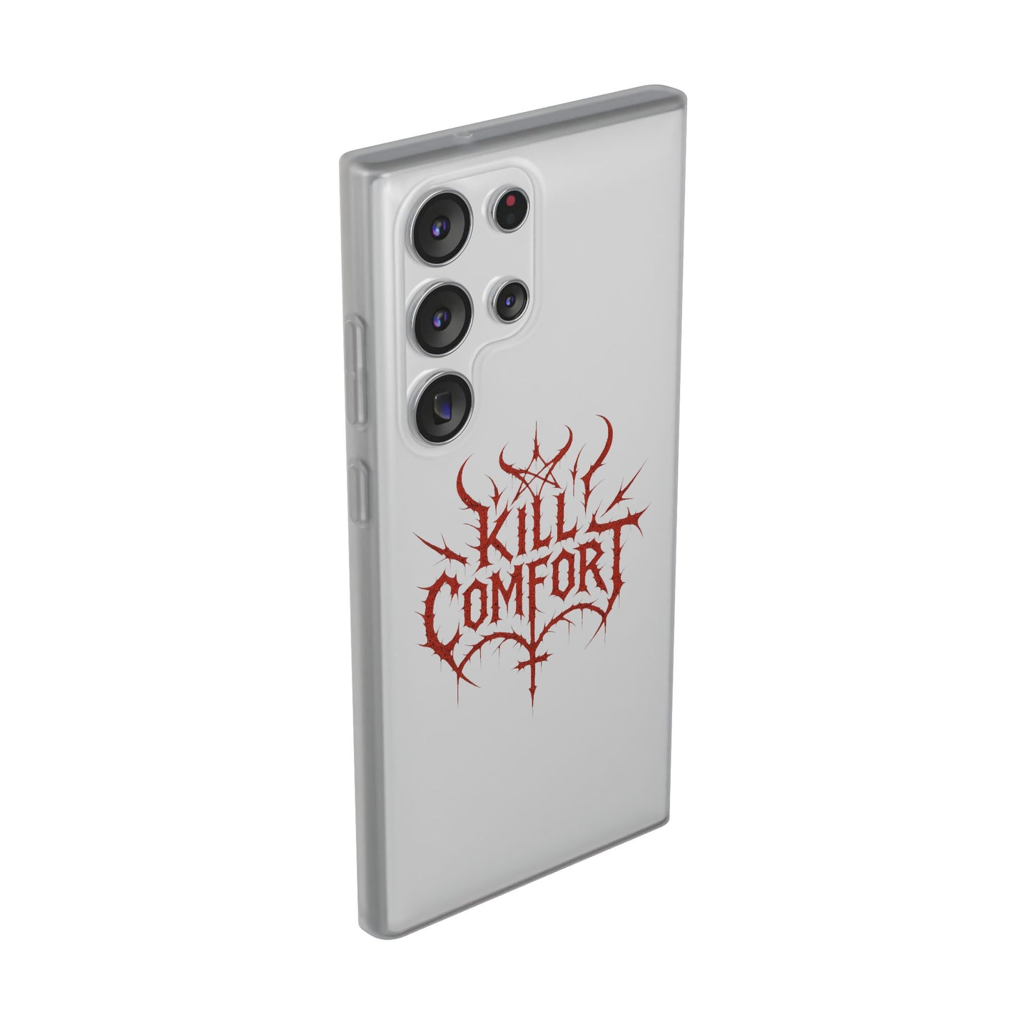 Edgy Flexi Cases for Tough Love | Gothic Phone Cover, Grunge Gift, Alternative Style, Unique Design, Kill Comfort