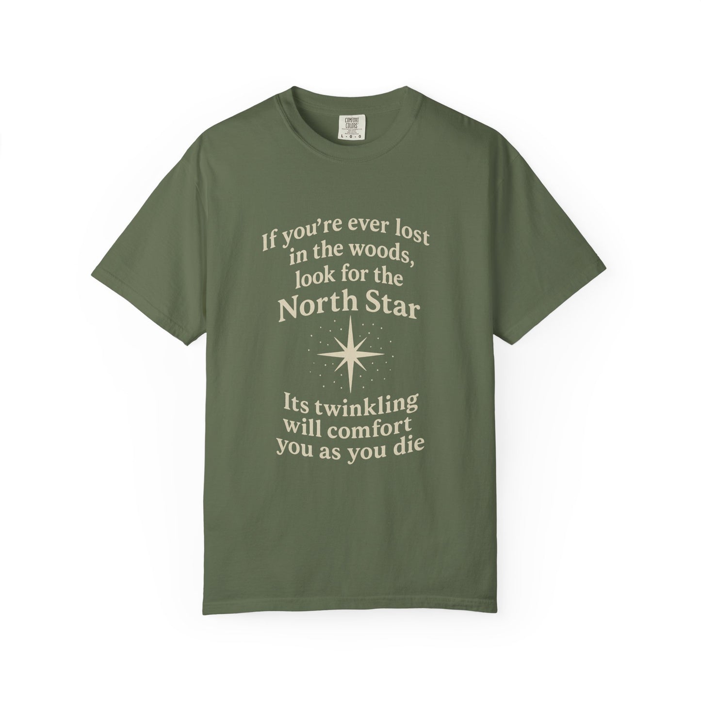 Guiding Star T-Shirt - Adventure Apparel, Inspirational Gift, Nature Lover's Tee, Hiking Gear, Casual Style