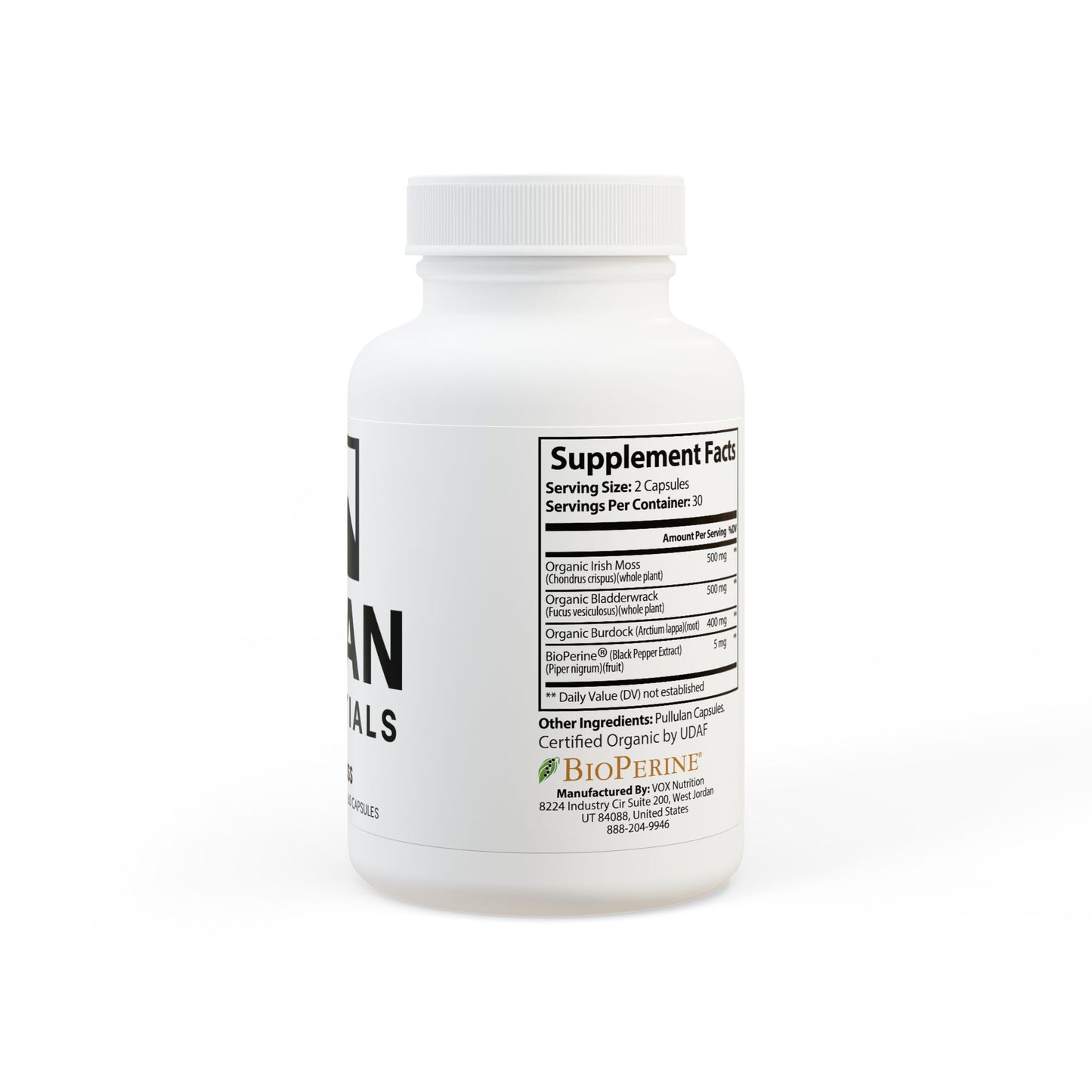 Sea Moss Supplement (60 Capsules) Titan Essentials