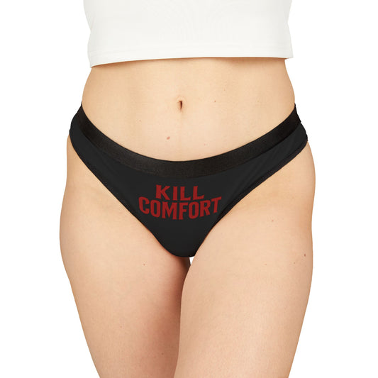 Comfort-Killing Women's Thongs, Sassy Underwear for Self-Expression, Cheeky Gifts for Her, Confidence Boosting Lingerie, Unique [...]