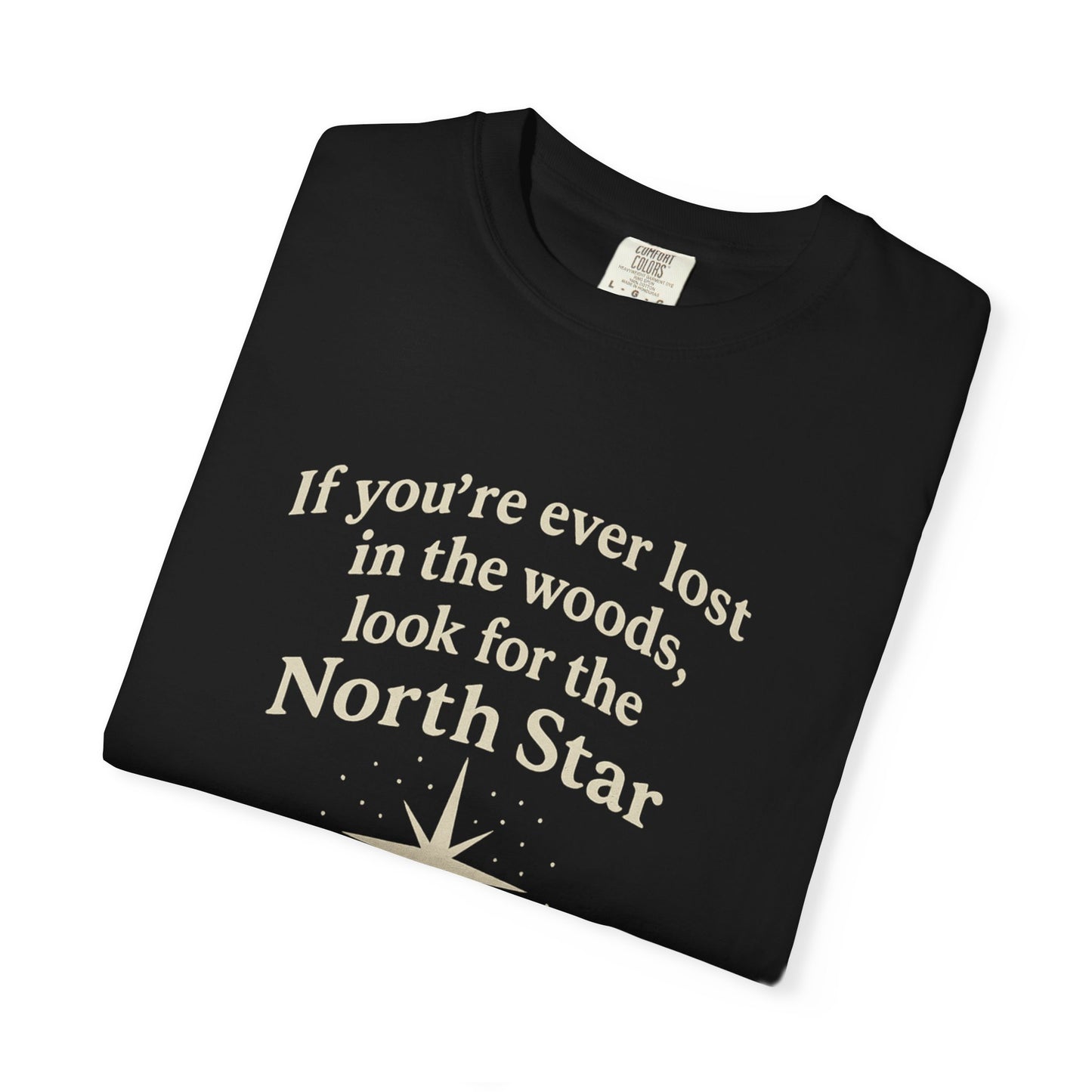 Guiding Star T-Shirt - Adventure Apparel, Inspirational Gift, Nature Lover's Tee, Hiking Gear, Casual Style