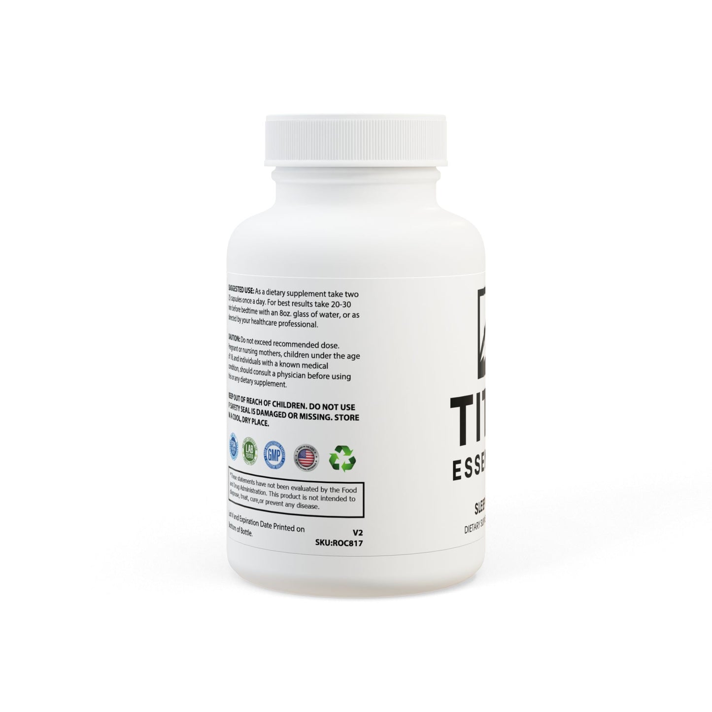 Sleep Supplement (60 Capsules) Titan Essentials