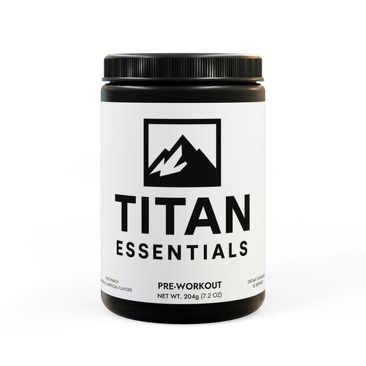 Pre-Workout Supplement, Fruit Punch (204g, 7.1oz) Titan Essentials
