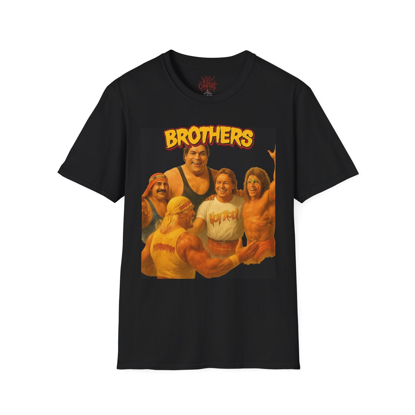 Retro Brothers Graphic Tee | Unisex Vintage Style T-Shirt for Family and Friends, Perfect Gift for Birthdays, Holidays, and Casual Wear