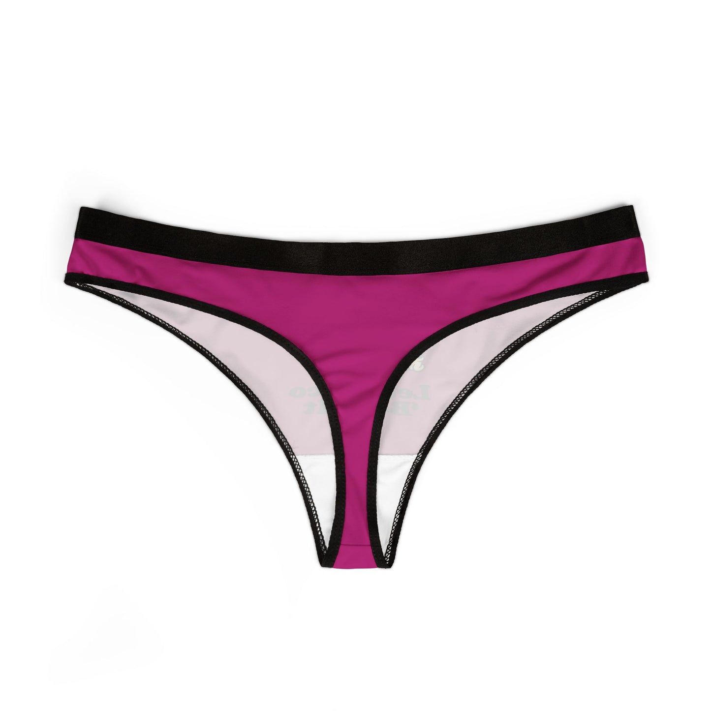 Funny Taco Women's Thongs, Let's Taco 'Bout It Underwear, Unique Gift for Food Lovers, Playful Lingerie, Cute Holiday Present