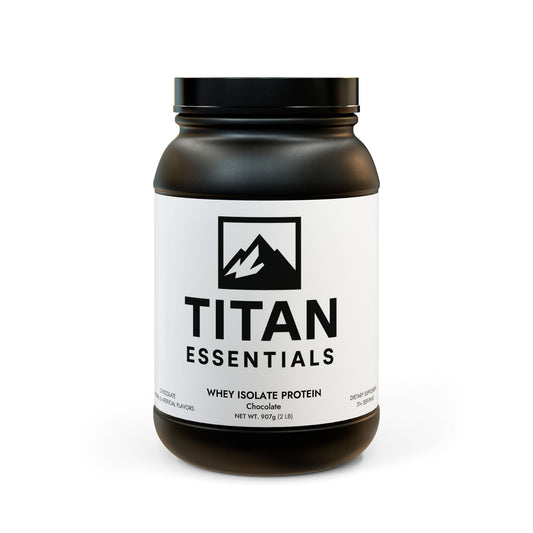 Whey Isolate Protein Supplement (907g, 2lb) Titan Essentials