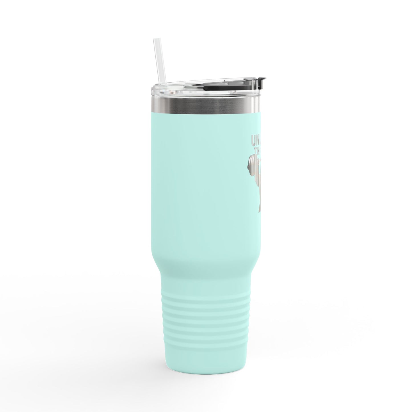 Insulated Travel Mug, 40oz - Unleash the Beast Design for Fitness Enthusiasts, Gym Goers, Gift for Him, Workout Companion