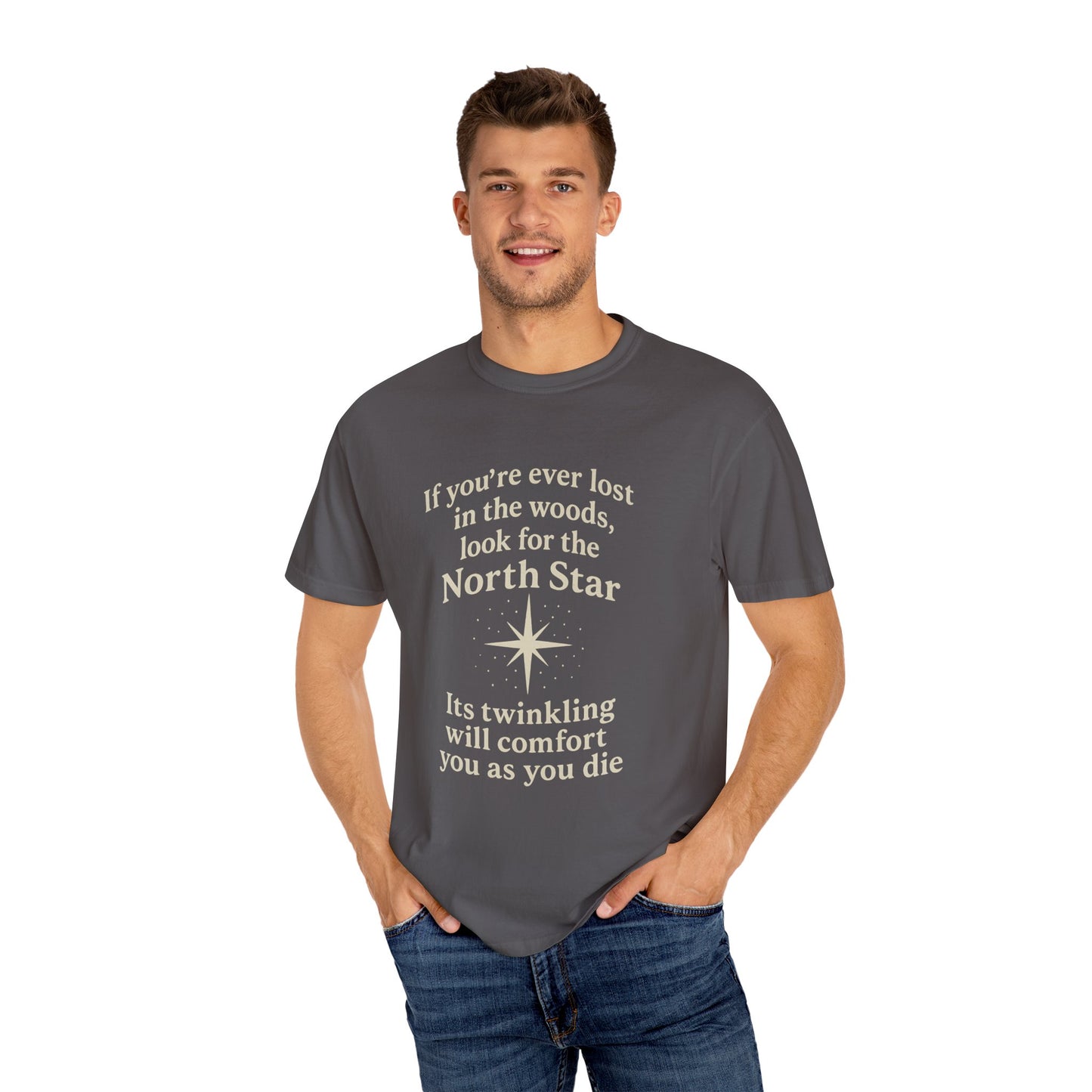 Guiding Star T-Shirt - Adventure Apparel, Inspirational Gift, Nature Lover's Tee, Hiking Gear, Casual Style