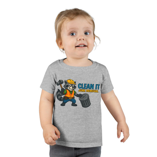 Toddler T-Shirt for Junk Removal Lovers, Kids Clean It Shirt, Playful Gift for Children, Birthday, Family Fun Wear, Eco-Friendly [...]