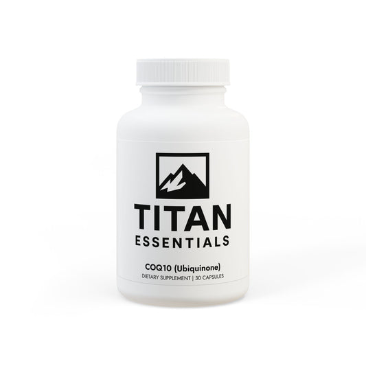CoQ10 (Ubiquinone) Supplement (30 Capsules) Titan Essentials
