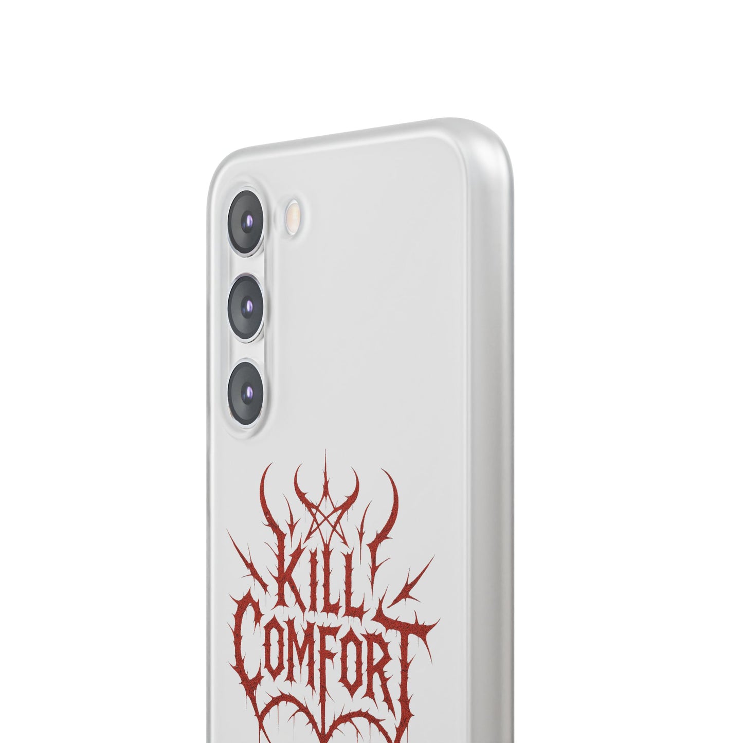 Edgy Flexi Cases for Tough Love | Gothic Phone Cover, Grunge Gift, Alternative Style, Unique Design, Kill Comfort