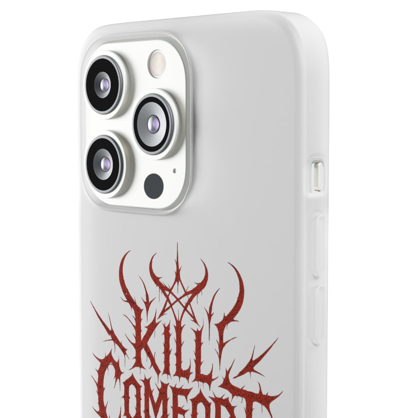 Edgy Flexi Cases for Tough Love | Gothic Phone Cover, Grunge Gift, Alternative Style, Unique Design, Kill Comfort