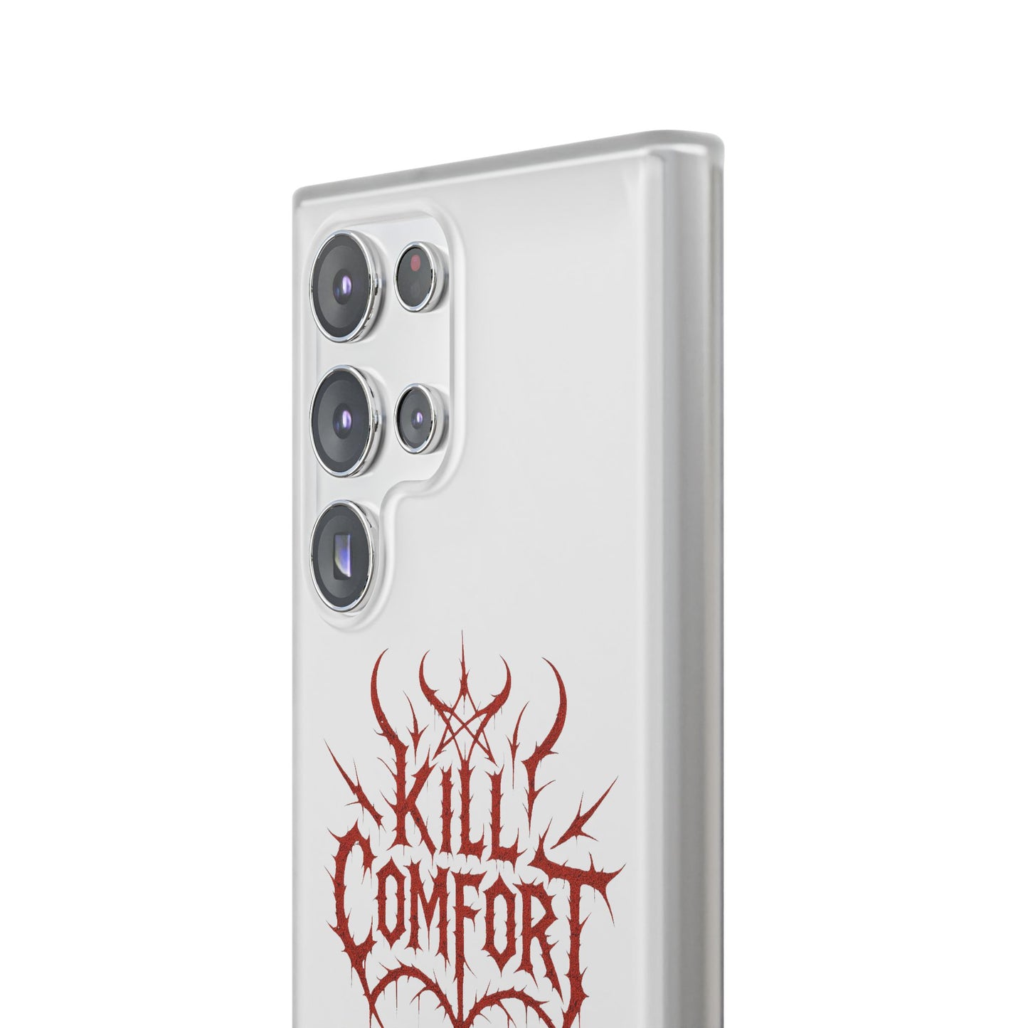 Edgy Flexi Cases for Tough Love | Gothic Phone Cover, Grunge Gift, Alternative Style, Unique Design, Kill Comfort