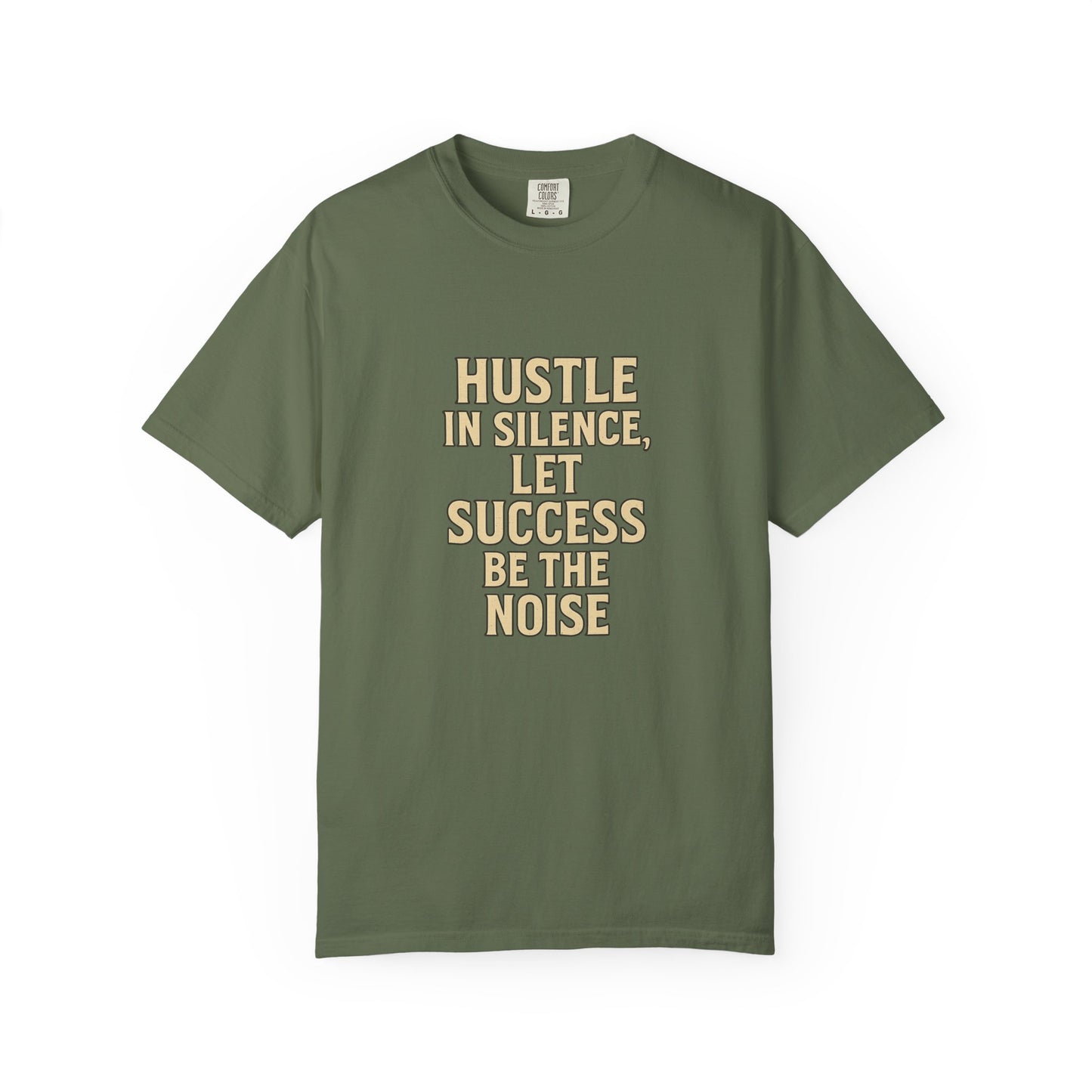 Unisex Motivational T-Shirt - Hustle in Silence, Let Success Be the Noise, Inspirational Apparel, Gift for Entrepreneurs, Casual Wear, [...]