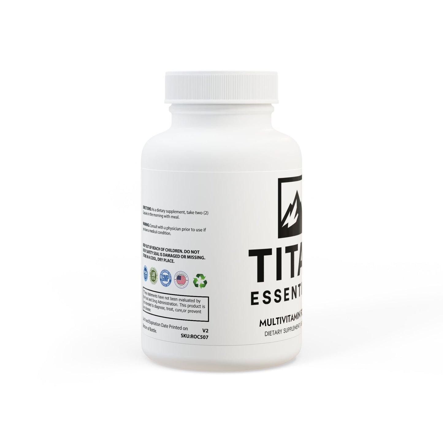Multivitamin for Men Supplement (60 Capsules) Titan Essentials