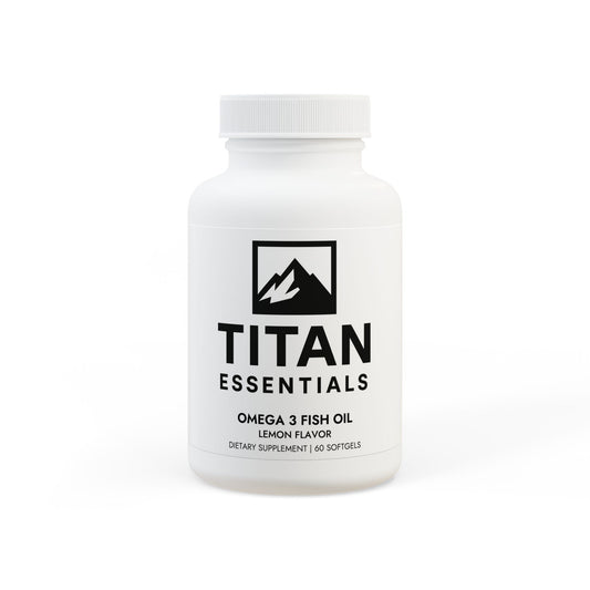 Omega 3 Fish Oil Supplement (60 Softgels) Titan Essentials