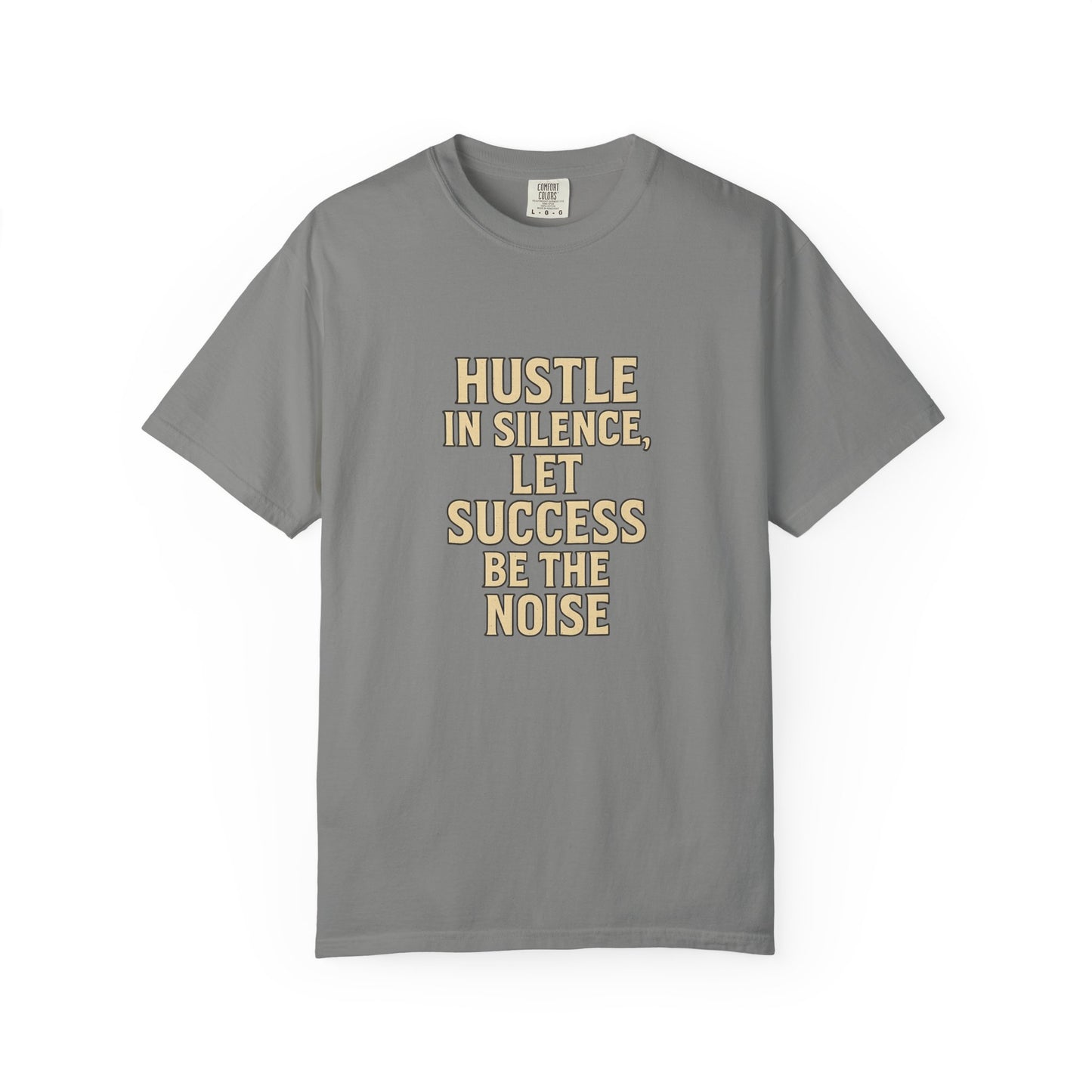 Unisex Motivational T-Shirt - Hustle in Silence, Let Success Be the Noise, Inspirational Apparel, Gift for Entrepreneurs, Casual Wear, [...]