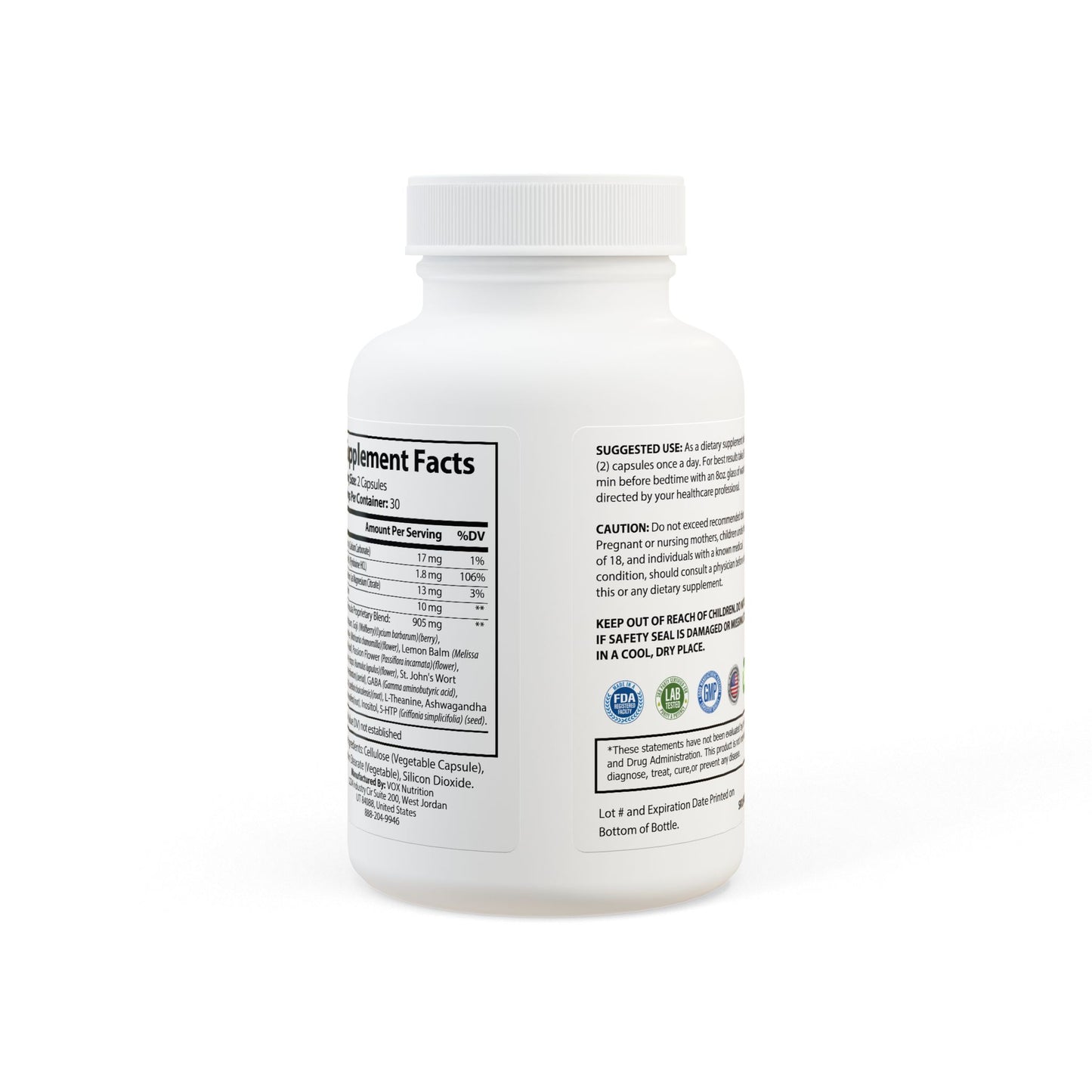 Sleep Supplement (60 Capsules) Titan Essentials