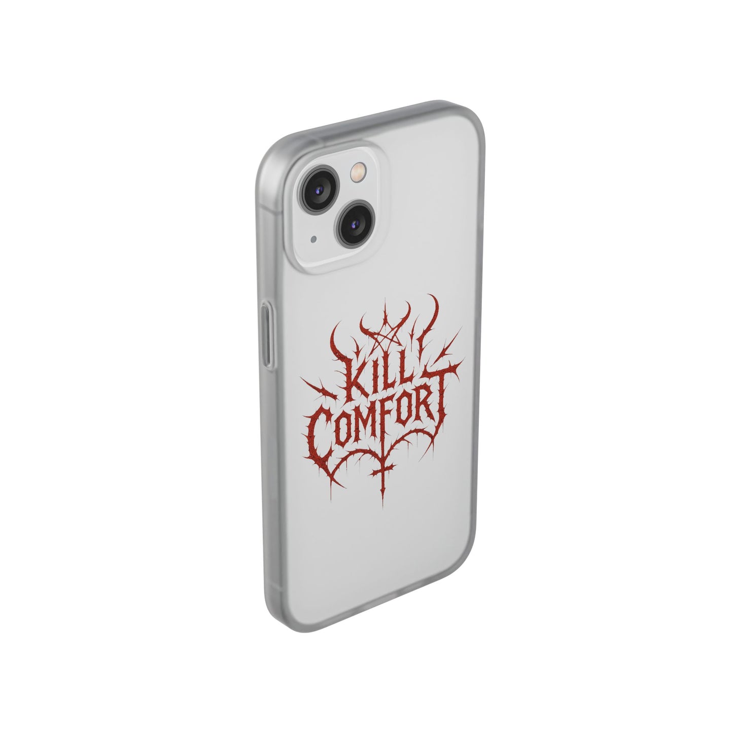 Edgy Flexi Cases for Tough Love | Gothic Phone Cover, Grunge Gift, Alternative Style, Unique Design, Kill Comfort